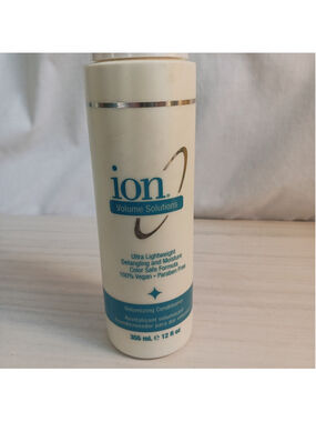 Ion Volume Solutions Conditioner Ultra Lightweight Detangling Moisture 12 Oz